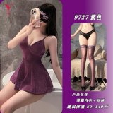 Purple + matching stockings