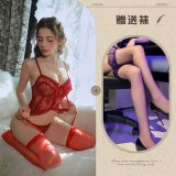Red + Black Stockings