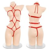 Red bondage clothing [Single shot]