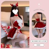 Red Butterfly Christmas Set [Includes Hair Accessory]