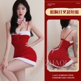 Red (dress + neck ring)