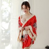 Red (kimono set + underwear)