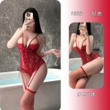 Red + Fishnet Stockings