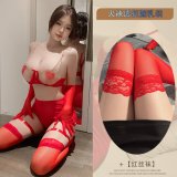 Red + red stockings
