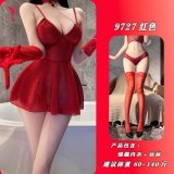 Red + matching stockings