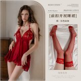 10017 Red + Red Stockings