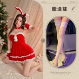 Red and white stockings
