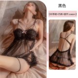 Romantic Nightgown (Black)