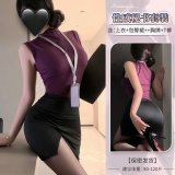 Yangmei Purple + W007-Black