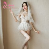 5184 White + White Stockings