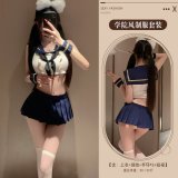 Schoolgirl uniform + matching socks