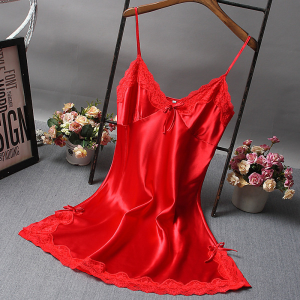 Wholesale Sexy Lingerie Sleepwear for Women – Hot Lace Cami Pajamas, Multiple Colors, Dropshipping Ready - pink