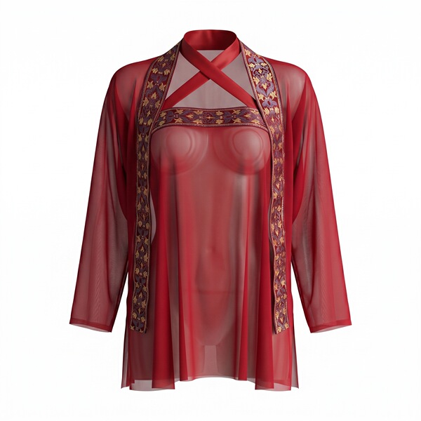 Tang dynasty style sensual backless hanfu costume set - exotic court dance gown for parties & performances, featuring intrica...