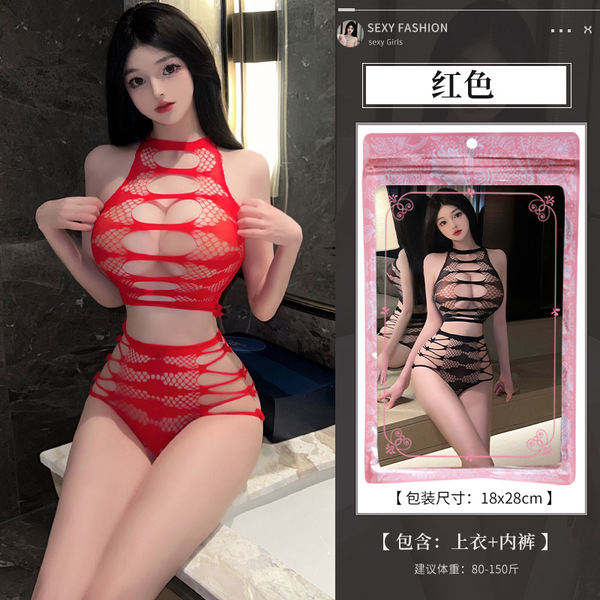 Sexy Student Uniform Set - JK Style Plaid Pleated Skirt & Top, Cute Yet Seductive Outfit for Adults - TB 8888 Red