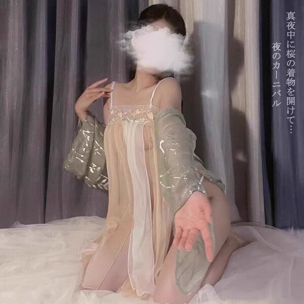 Sensual hanfu lingerie set with embroidery, sheer fabric, and vintage chinese-inspired design for intimate allure.