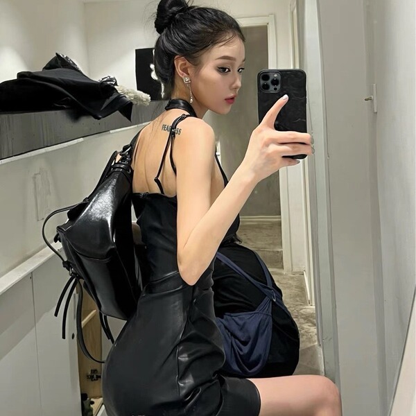 Sexy lace halter corset skirt set - bodycon pure-flirty outfit for women, trendy night out dress
