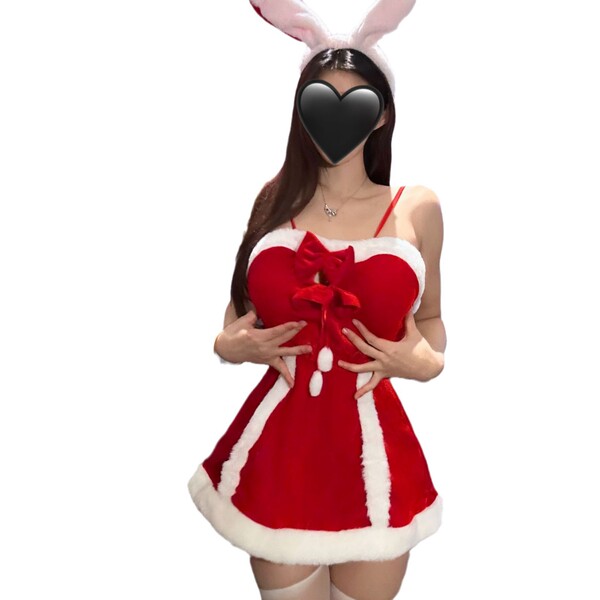 Genuine yun sexy lace bodysuit - new year party outfit, christmas bunny costume, easy-on off cosplay dress for women
