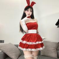 2025 Bunny Girl Costume Set – Sexy Christmas & New Year Cosplay Outfit for Women thumbnail