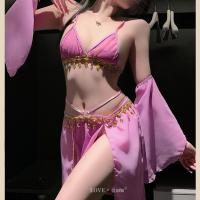 Exotic Hanfu Lingerie Set - Sensual Palace-Style Princess Nightgown with Oriental Elegance, 2025 New Design thumbnail