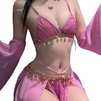 Exotic Hanfu Lingerie Set - Sensual Palace-Style Princess Nightgown with Oriental Elegance, 2025 New Design thumbnail