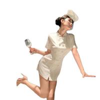2025 Sexy Nurse Costume Set – Authentic White Nurse Uniform for Cosplay & Role Play thumbnail