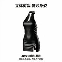 2026 New Chinese-Inspired Cheongsam Dress for Women – Off-Shoulder Wrap Skirt with Traditional Frog Buttons & Body-Con S thumbnail