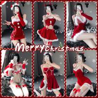 Manyan 2026 New Year Bunny Costume Mesh Bodysuit - Sexy Christmas Lingerie Set for Women thumbnail