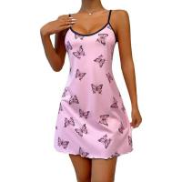 25-Style Sleeveless Floral Sleep Dress Set – Trendy European-American Women's Matching Sleepwear & Lounge Outfit thumbnail