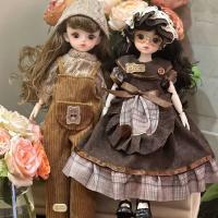 BJD Doll 6-Part Outfit Set for 30cm Dolls - Princess Dress-Up Clothes Kit for Girls & Collectors thumbnail