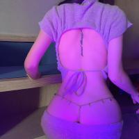 Wild Metal Letter Waist Chain Thong - Sexy Women's Erotic Lingerie with Pendant Charm,Europe and America-Style Temptatio thumbnail