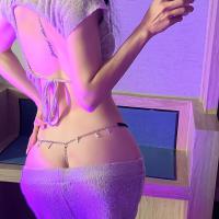 Wild Metal Letter Waist Chain Thong - Sexy Women's Erotic Lingerie with Pendant Charm,Europe and America-Style Temptatio thumbnail