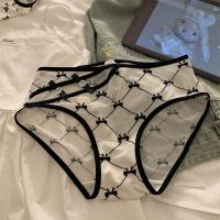 XiYun Sexy Chinese-Style Butterfly Lace Thong - Sheer Mesh Women's Erotic Underwear, Breathable & Alluring thumbnail