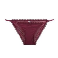 Ruiyun Sexy Lace Bikini Panties for Women – Japanese Style Low-Rise Breathable Thin-Strap Pure & Alluring Underwear thumbnail