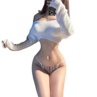 Ruiyun Sexy Lace Thong - Sheer Mesh High-Cut Low-Rise Briefs with Soluble Floral Embroidery thumbnail