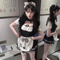 Adorable Anime Maid Costume for Women – Cute Cat-Ear Lolita Cosplay Dress with Soft Girly Design thumbnail