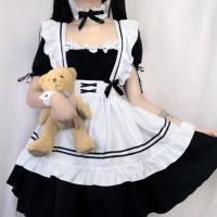 Adorable Japanese Lolita Maid Dress - Cute Soft Kawaii Cosplay Outfit for Daily Wear, Anime & Stage Performance thumbnail
