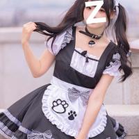 Adorable Maid Costume for Women - Kawaii Cat Lolita Dress, Japanese Anime Cosplay Outfit with Petticoat & Accessories thumbnail