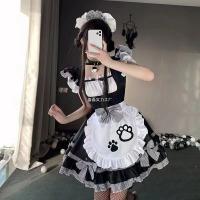 Adorable Maid Costume for Women - Kawaii Cat Lolita Dress, Japanese Anime Cosplay Outfit with Petticoat & Accessories thumbnail