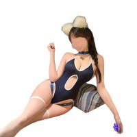Adorable Small-Bust Bodysuit Set - Cute Open-Crotch Pure & Tempting Uniform Outfit for Dates & Roleplay thumbnail