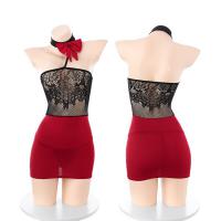 Ai Ru Ru Lacy Mesh Bodycon Erotic Lingerie Set - Sheer Office-Themed Sensual Outfit for Women thumbnail