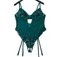 Amazon New Lace Temptation Lingerie Set - Open-Crotch Bodysuit & Sexy Sleepwear for Women thumbnail