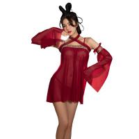 Ancient Chinese Costume Lingerie Set - Seductive Hanfu-Inspired Erotic Outfit for Women thumbnail