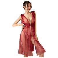 Beigelian Sexy Sleepwear for Women - Plus Size Sheer Lace Cami Dress, Lightweight Summer Nightgown with Mesh Overlay thumbnail
