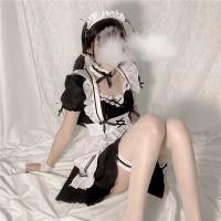Black and White Maid Dress for Women - Cute Lolita Cosplay Costume, Plus Size JK Uniform Style thumbnail