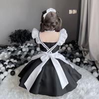 Sexy Lace Maid Costume for Women - Seductive Sheer Apron with Adjustable Straps, Role Play Outfit C1371 thumbnail