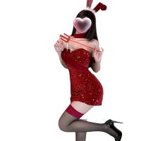 Chao Mu Lingerie Dress - Sexy Christmas & Valentine's Day Costume Dress, Seductive Slip Dress for Date Night thumbnail