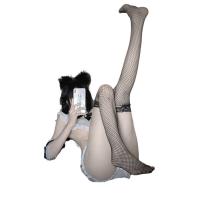 Charming Maid Costume Set - Sexy Sheer Lingerie Outfit for Role Play & Bedroom Fun thumbnail