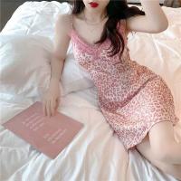 Cherry Romance Lingerie Set - Sexy Thin Sleepwear & Seductive Satin Cami Pajamas for Spring Fall thumbnail