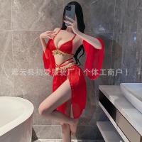 Chu Ai Hanfu-Inspired Seductive Bodice Set - Chinese Traditional Style Lingerie for Women, Dropshipping Ready thumbnail