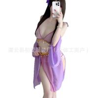Chu Ai Hanfu-Inspired Seductive Bodice Set - Chinese Traditional Style Lingerie for Women, Dropshipping Ready thumbnail
